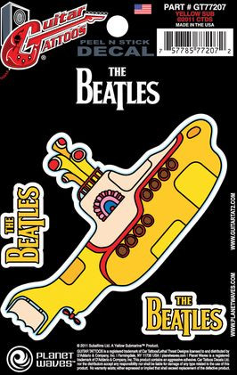 Hlavní obrázek Oblečení a dárkové předměty PLANET WAVES GT77207 Beatles Yellow Submarine Tattoo