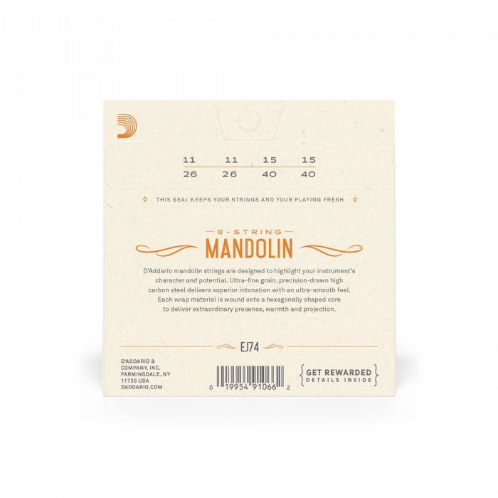 Hlavní obrázek Pro mandolíny D'ADDARIO EJ74