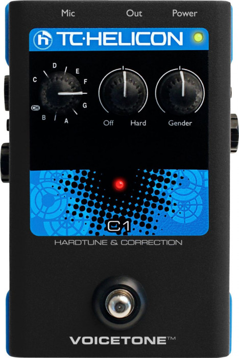 Hlavní obrázek Vokální procesory a harmonizery TC HELICON VoiceTone C1