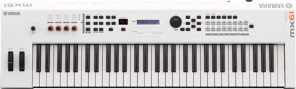 Hlavní obrázek Syntezátory, varhany, virtuální nástroje YAMAHA MX61 WH Version 2