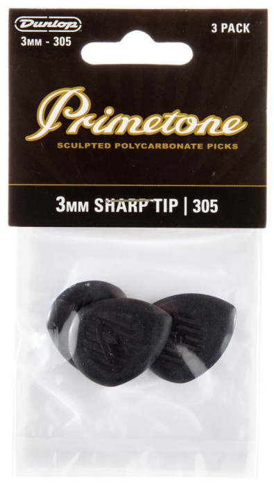Hlavní obrázek Ostatní  DUNLOP Primetone Classic Sharp Tip Pick 3.0 mm 3 ks