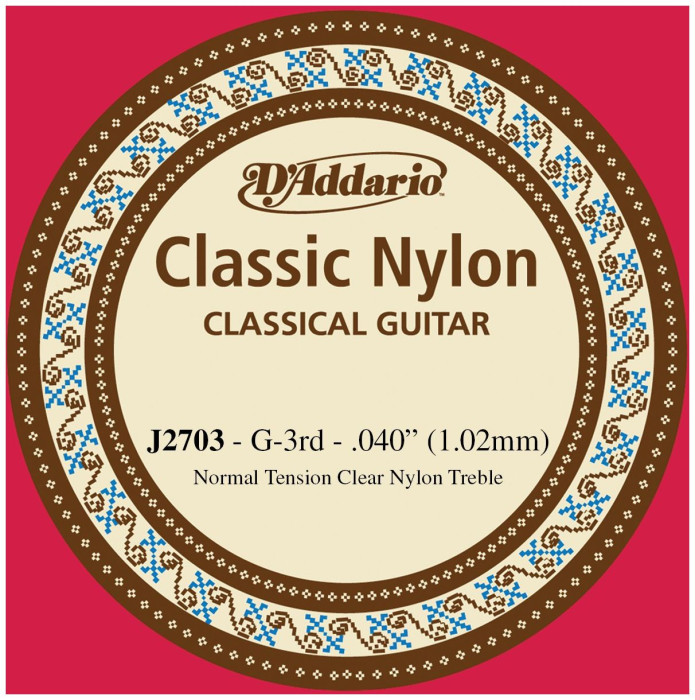 Hlavní obrázek Ostatní struny pro klasickou kytaru D'ADDARIO J2703