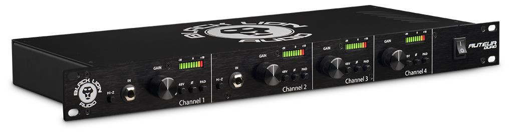 Hlavní obrázek Mikrofonní a linkové předzesilovače BLACK LION AUDIO Auteur Quad