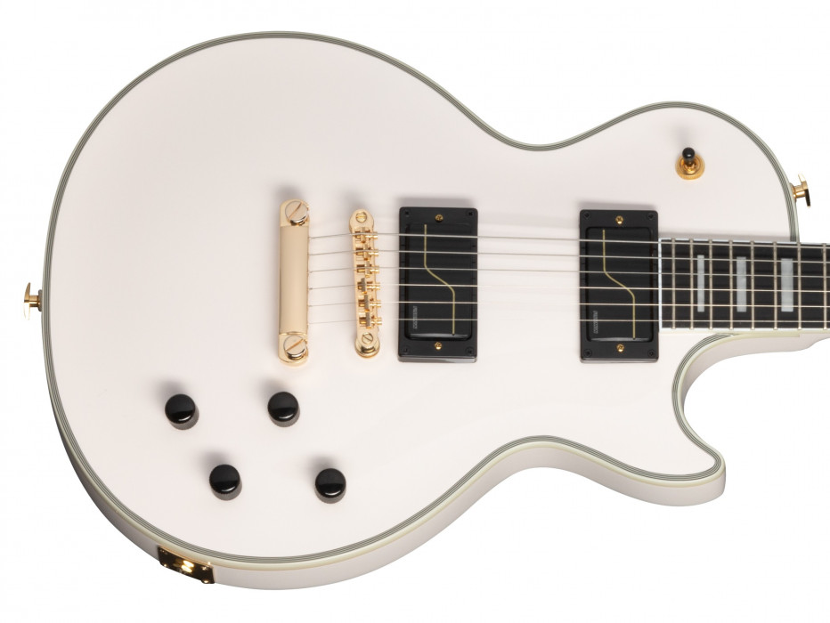 Hlavní obrázek Les Paul EPIPHONE Matt Heafy Les Paul Custom Origins - Bone White
