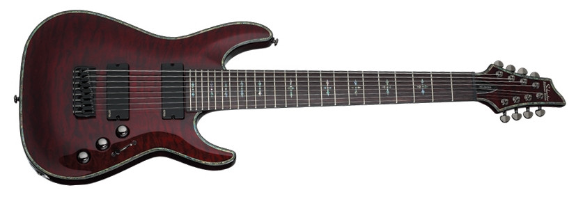 Hlavní obrázek 8strunné a další SCHECTER Hellraiser C-8 Black Cherry