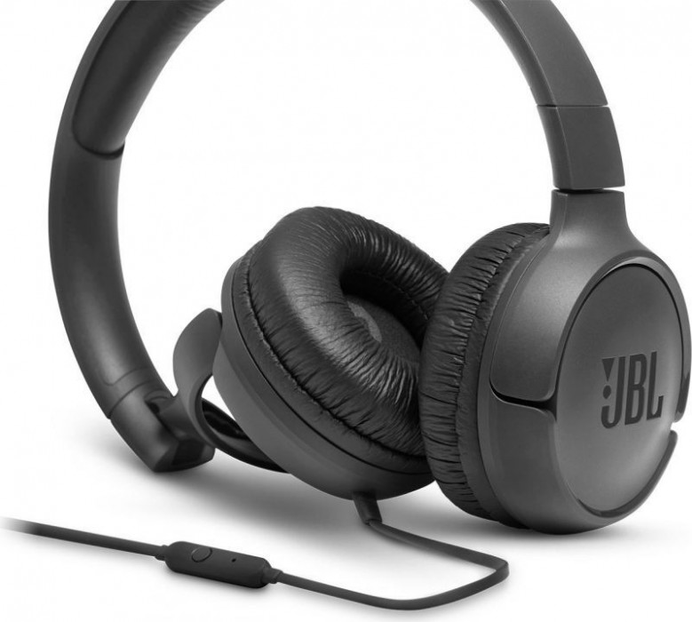 Hlavní obrázek Na uši (s kabelem) JBL Tune 500 Black