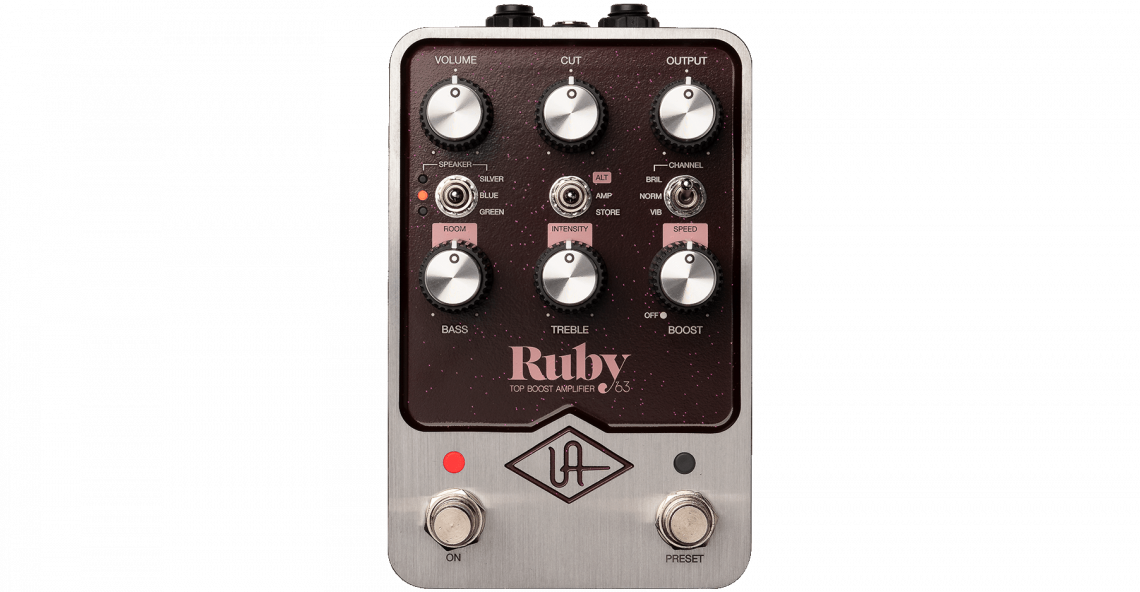 Levně Universal Audio Ruby '63 Top Boost Amplifier