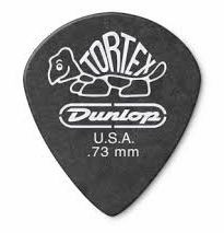 Levně Dunlop Tortex Pitch Black Jazz III 0.73
