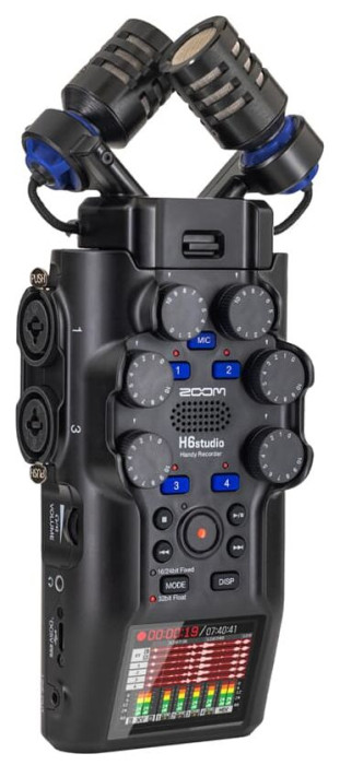 Hlavní obrázek Vícestopé rekordéry přenosné ZOOM H6studio