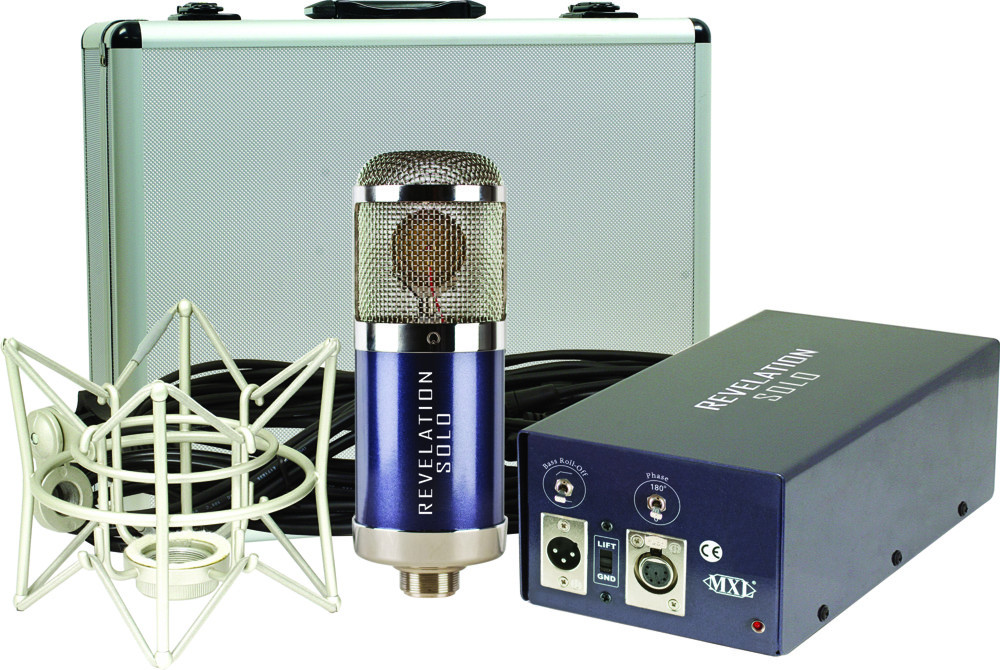 Hlavní obrázek Velkomembránové kondenzátorové mikrofony MXL Revelation Solo