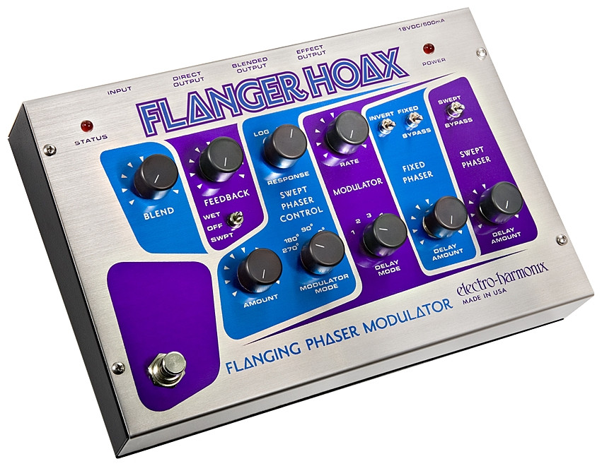 Hlavní obrázek Chorus, flanger, phaser ELECTRO HARMONIX Flanger Hoax