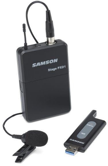 Hlavní obrázek S klopovým mikrofonem (lavalier) SAMSON XPD1 Presentation