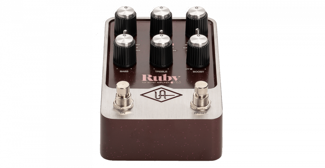 Hlavní obrázek Multiefekty, procesory UNIVERSAL AUDIO Ruby '63 Top Boost Amplifier