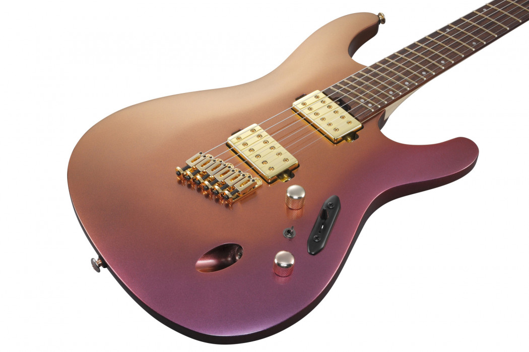 Hlavní obrázek Elektrické kytary IBANEZ SML721-RGC - Rose Gold Chameleon