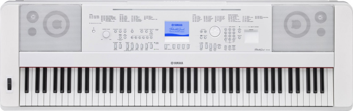 Hlavní obrázek Keyboardy s dynamikou YAMAHA Portable Grand DGX-660 WH