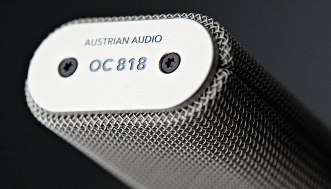 Hlavní obrázek Velkomembránové kondenzátorové mikrofony AUSTRIAN AUDIO OC818 Studio Set B-Stock
