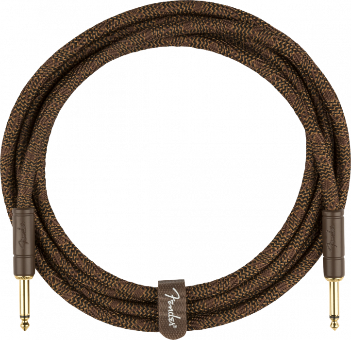 Hlavní obrázek 1-4m FENDER Paramount Acoustic Instrument Cable, Brown, 3m