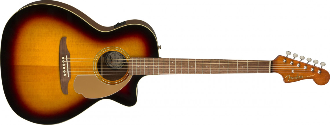 Hlavní obrázek Další tvary FENDER Newporter Player - Sunburst/Walnut