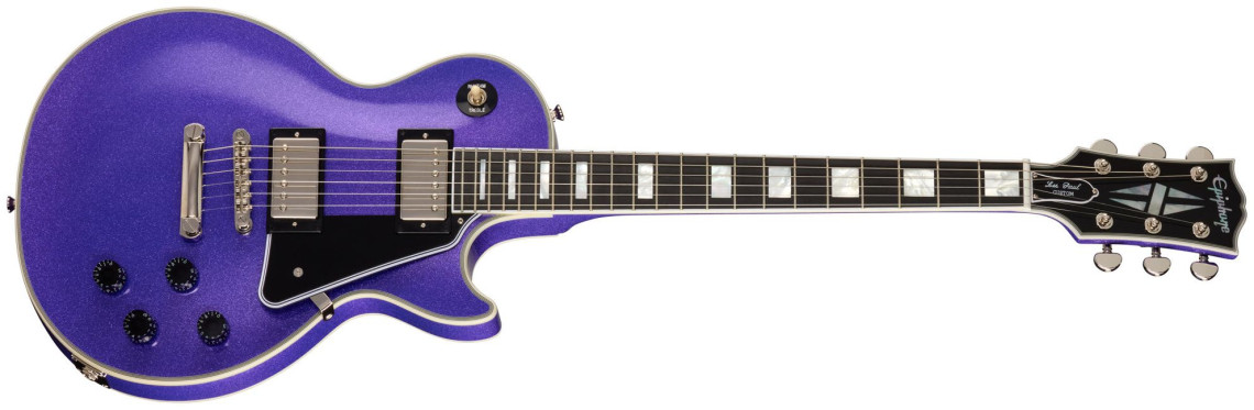 Hlavní obrázek Les Paul EPIPHONE IGC Les Paul Custom? - Amethyst Sparkle