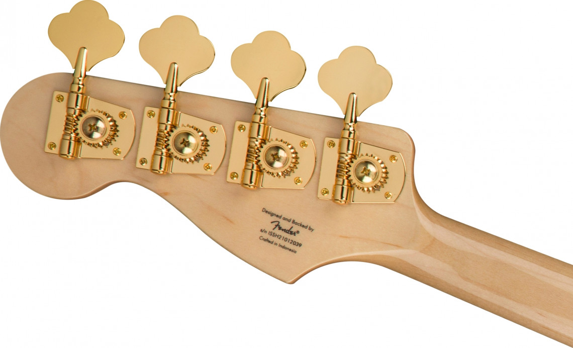 Hlavní obrázek JB modely FENDER SQUIER 40th Anniversary Jazz Bass Gold Edition - Olympic White