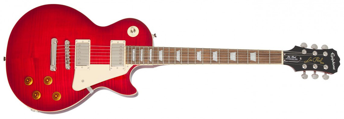 Hlavní obrázek Les Paul EPIPHONE Les Paul Standard Plustop PRO Blood Orange
