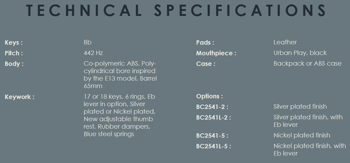 Hlavní obrázek Klarinety a hoboje BUFFET CRAMPON BC2541-2-0GB Prodige