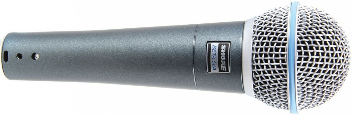 Hlavní obrázek Dynamické pódiové vokální mikrofony SHURE BETA 58A