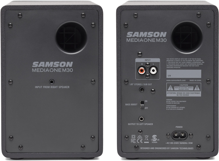 Hlavní obrázek Aktivní monitory SAMSON Media One M30