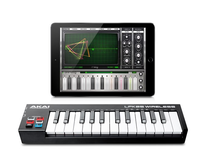 Hlavní obrázek MIDI keyboardy AKAI LPK 25 Wireless