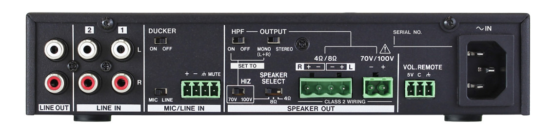 Hlavní obrázek Dvoukanálové zesilovače TASCAM MA-BT240