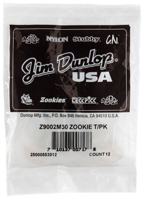 Hlavní obrázek Prstýnky DUNLOP Zookies Medium Thumbpicks 30 Degree Angle