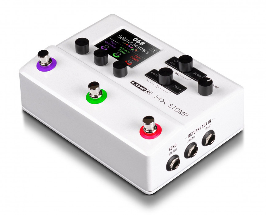 Hlavní obrázek Multiefekty, procesory LINE 6 HX Stomp White