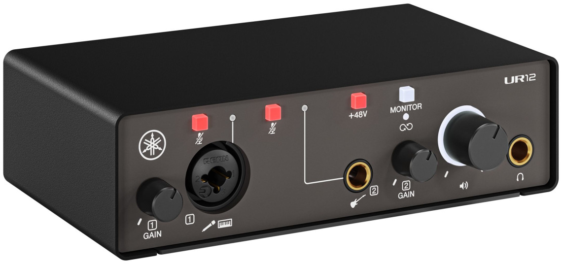 Hlavní obrázek USB zvukové karty YAMAHA UR12MK3 - Black