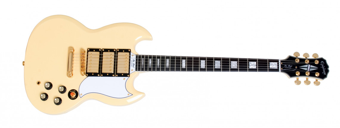 Hlavní obrázek SG EPIPHONE G400 Custom, Rosewood Fingerboard - Antique Ivory