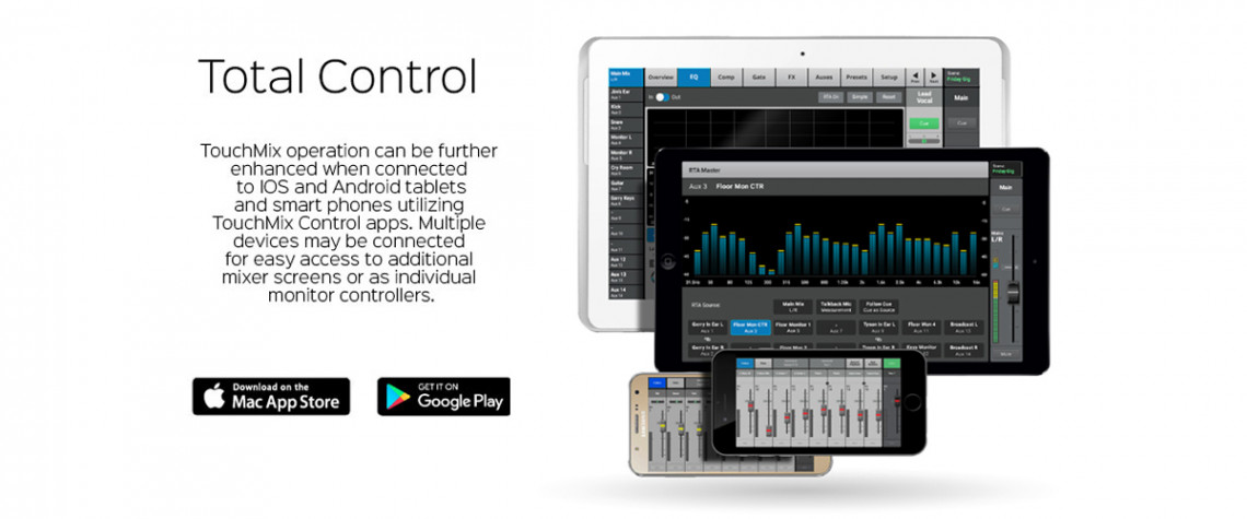 Hlavní obrázek Digitální mixpulty QSC TouchMix-30 Pro