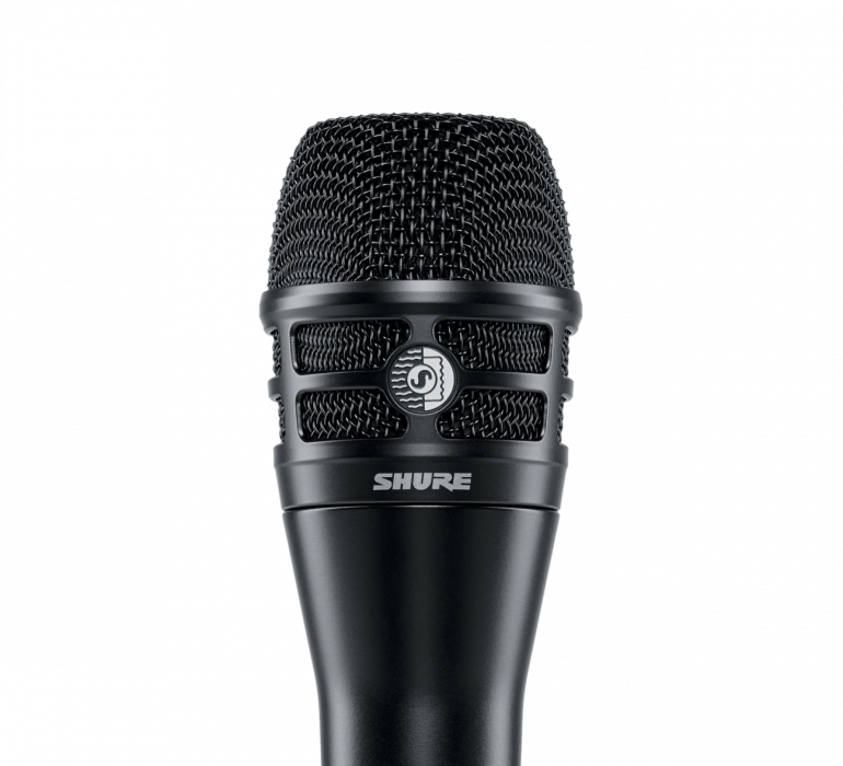 Hlavní obrázek Dynamické pódiové vokální mikrofony SHURE KSM8 Black