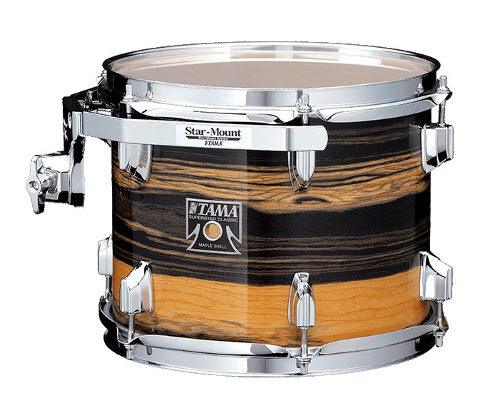 Hlavní obrázek 20“; 10“, 12“; 14“ TAMA CK50RS-NET Superstar Classic - Natural Ebony Tiger Wrap