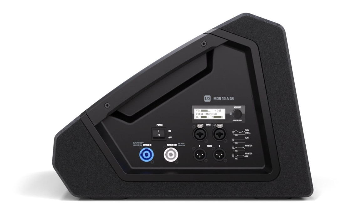 Hlavní obrázek Aktivní pódiové odposlechy LD SYSTEMS MON 10 A G3