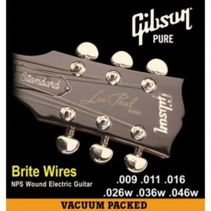 Hlavní obrázek Pro elektrickou kytaru GIBSON Brite Wires - .009 - .046
