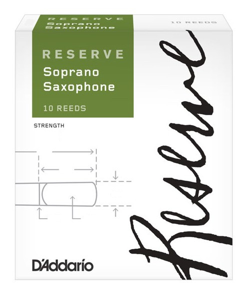 E-shop Rico DIR1030 Reserve - Soprano Saxophone Reeds 3.0 - 10 Box