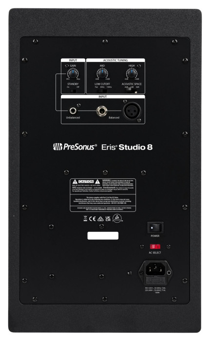 Hlavní obrázek Aktivní monitory PRESONUS Eris Studio 8 Black (single)