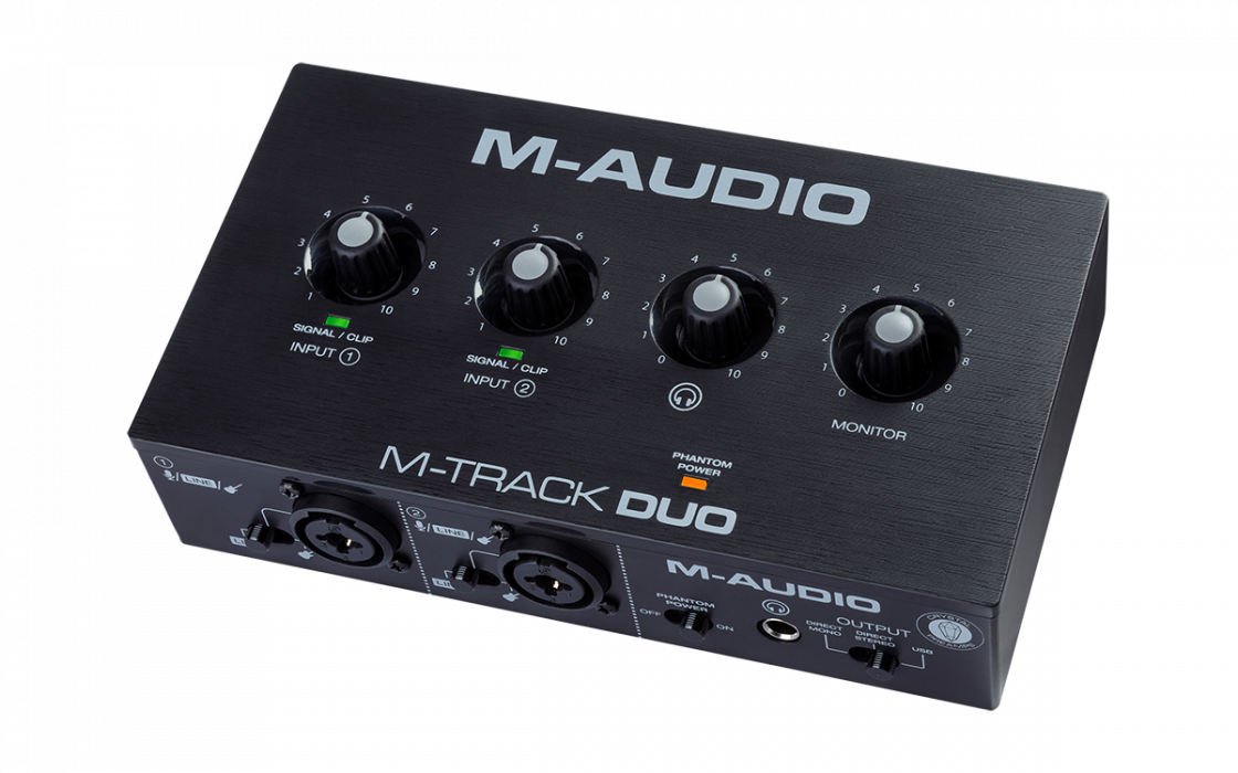 Hlavní obrázek USB zvukové karty M-AUDIO M-Track DUO