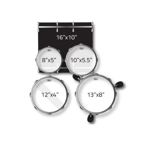 Hlavní obrázek Jiné konfigurace PEARL RSJ465C/C31 Roadshow Jr. - Jet Black