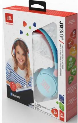 Hlavní obrázek Bezdrátová na uši JBL JR310BT blue/pink