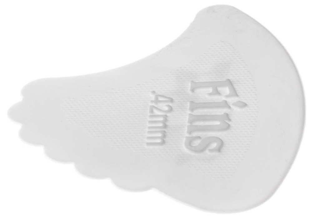 Hlavní obrázek Tvrdost do 0.70 DUNLOP Nylon Fin Pick .42mm, 72ks