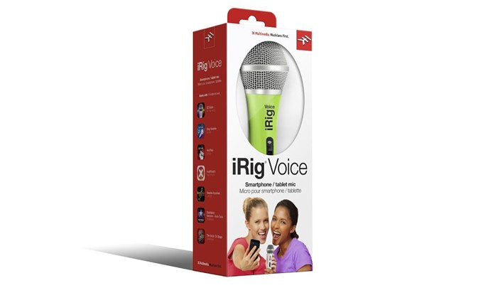 Hlavní obrázek Kondenzátorové pódiové vokální mikrofony IK MULTIMEDIA iRig Voice - Yellow version