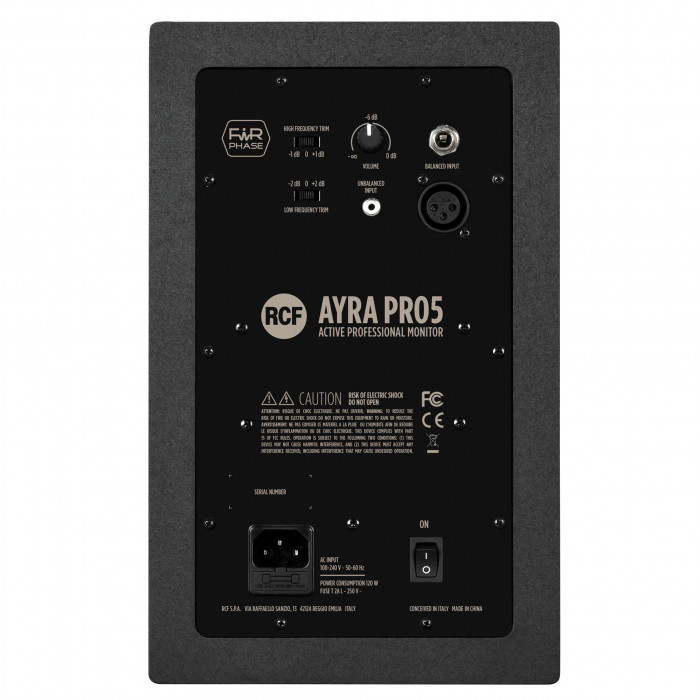 Hlavní obrázek Aktivní monitory RCF AYRA PRO5