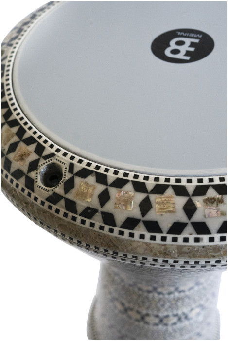 Hlavní obrázek Doumbeky MEINL Percussion - Daood Debu Signature Artisan Edition Doumbek 9” - White Pearl