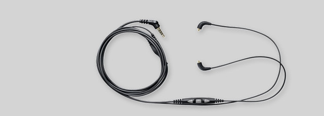 Hlavní obrázek Náhradní a prodlužovací kabely pro sluchátka SHURE CBL-M+