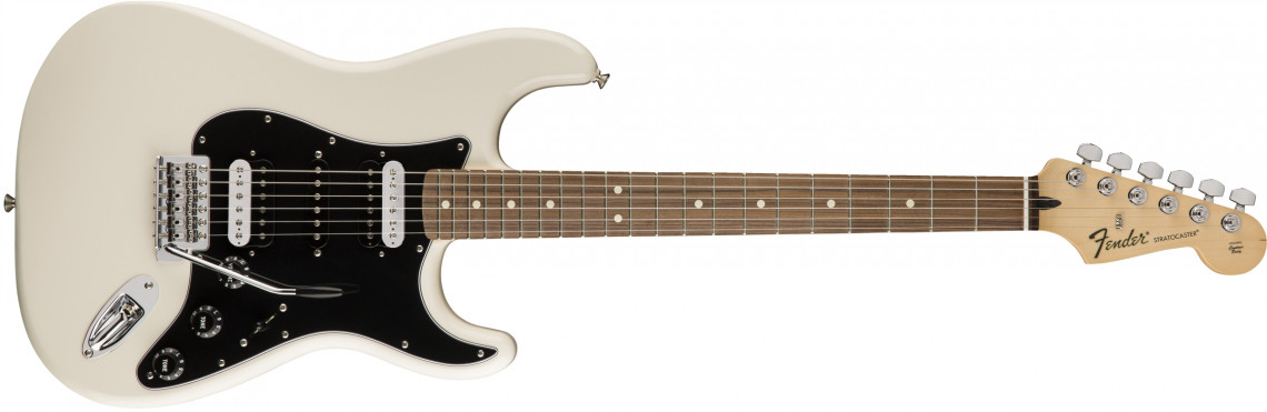 Hlavní obrázek Superstrat FENDER Standard Stratocaster HH Olympic White Pau Ferro